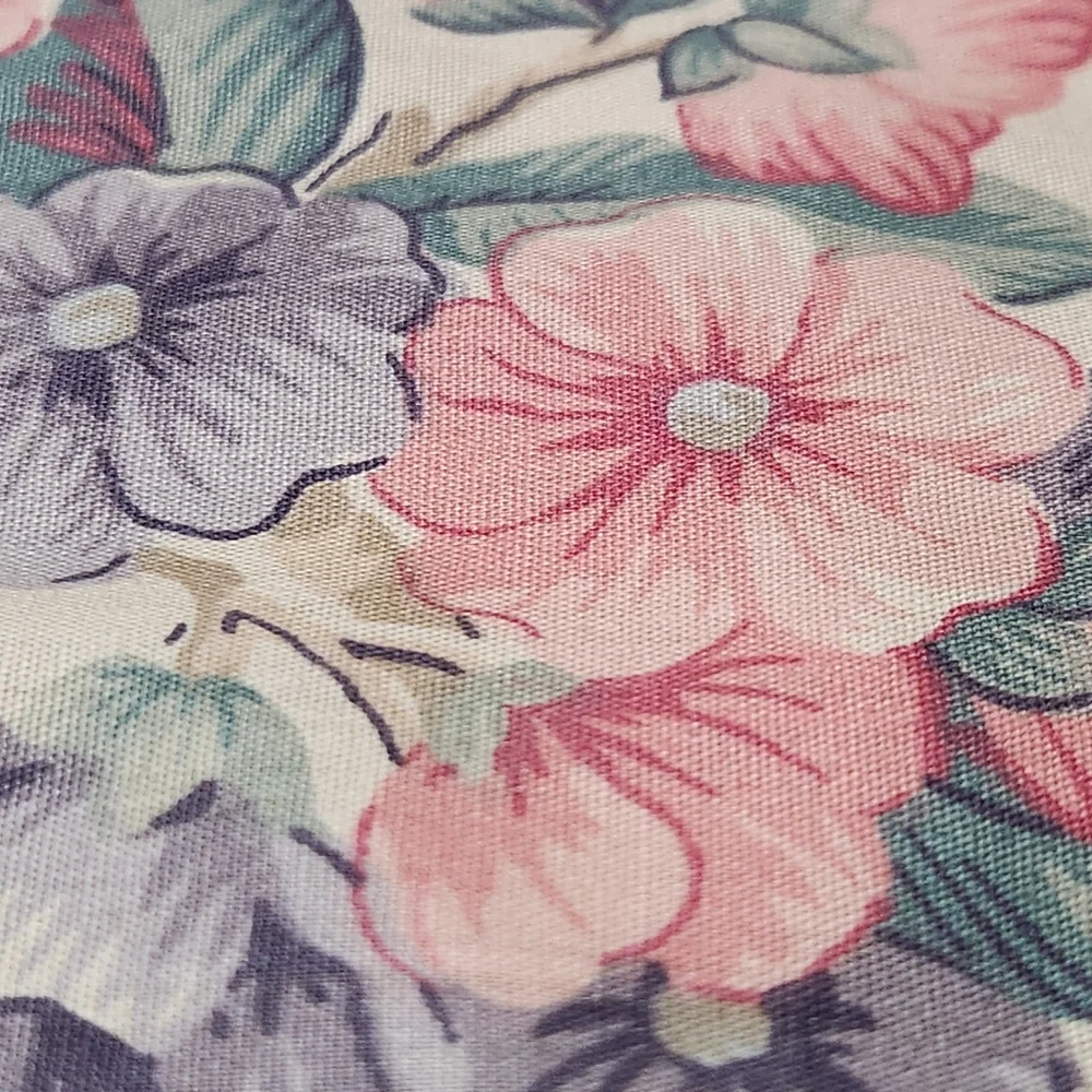 NWOT VTG Laura Ashley Standard Shams Pair | Structured Cottage Floral